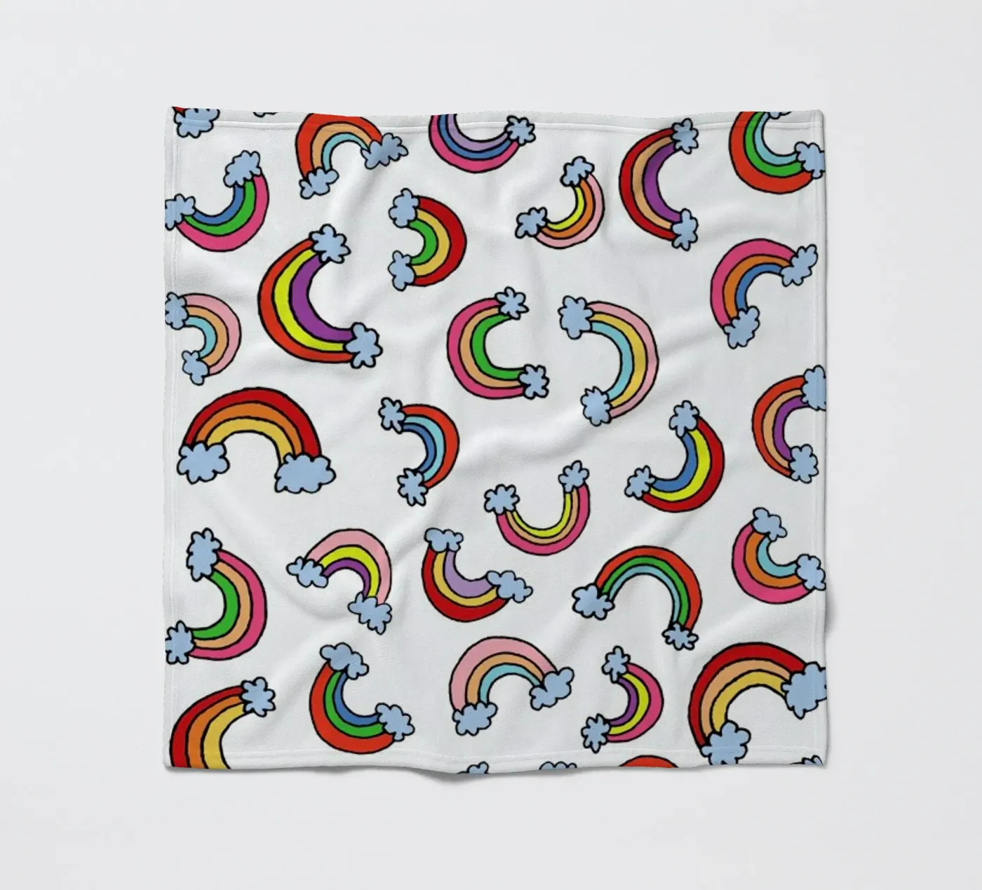 Rainbow Pattern coperta in pile da KP Design