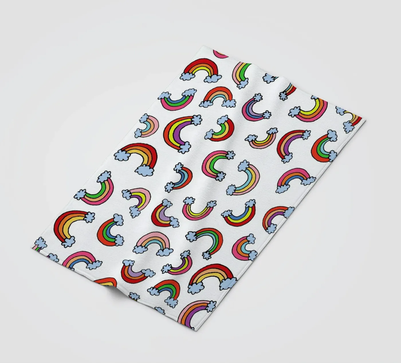 Rainbow Pattern coperta in pile da KP Design