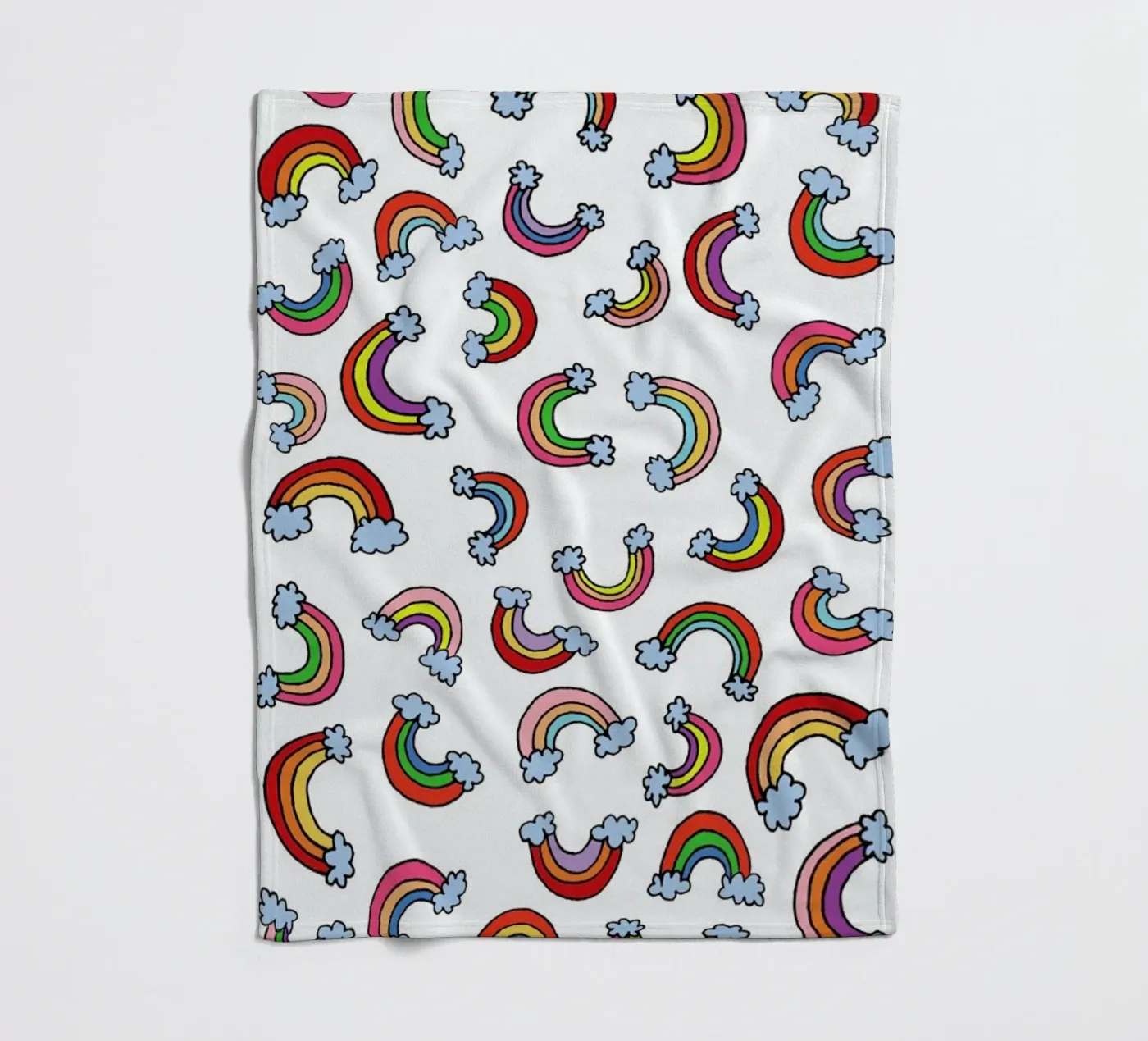 Rainbow Pattern coperta in pile da KP Design