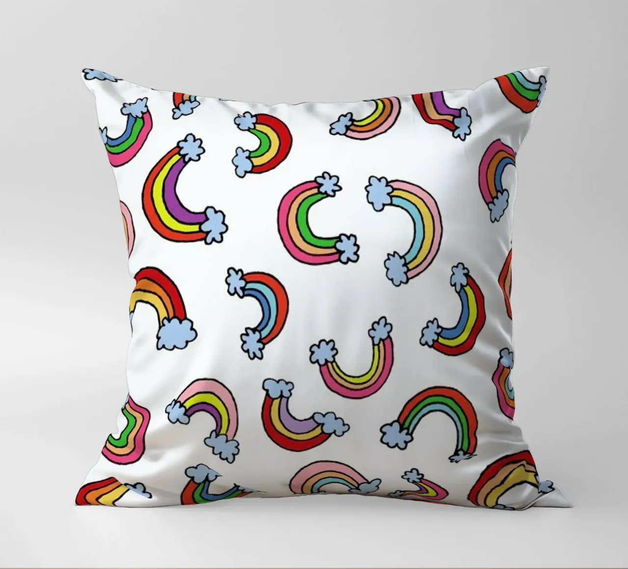 Rainbow Pattern cuscino da KP Design