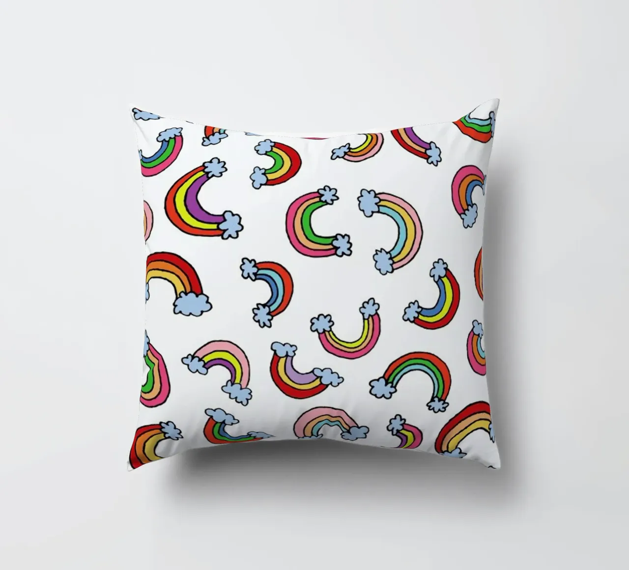 Rainbow Pattern cuscino da KP Design