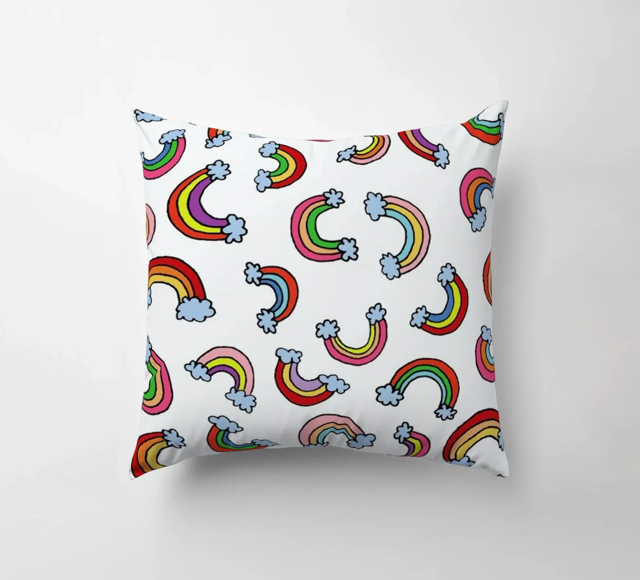 Rainbow Pattern cuscino da KP Design