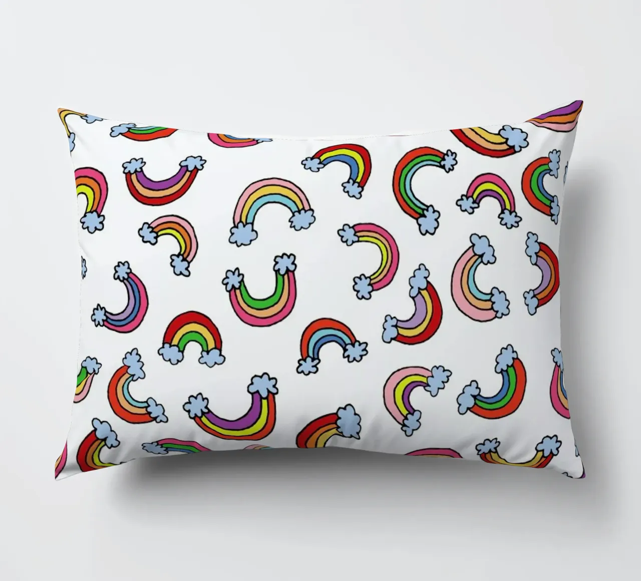 Rainbow Pattern cuscino da KP Design