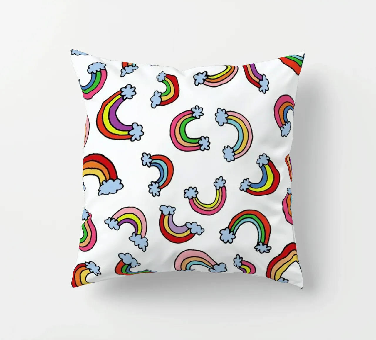 Rainbow Pattern cuscino da KP Design