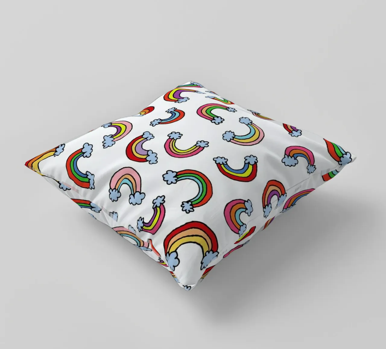 Rainbow Pattern cuscino da KP Design