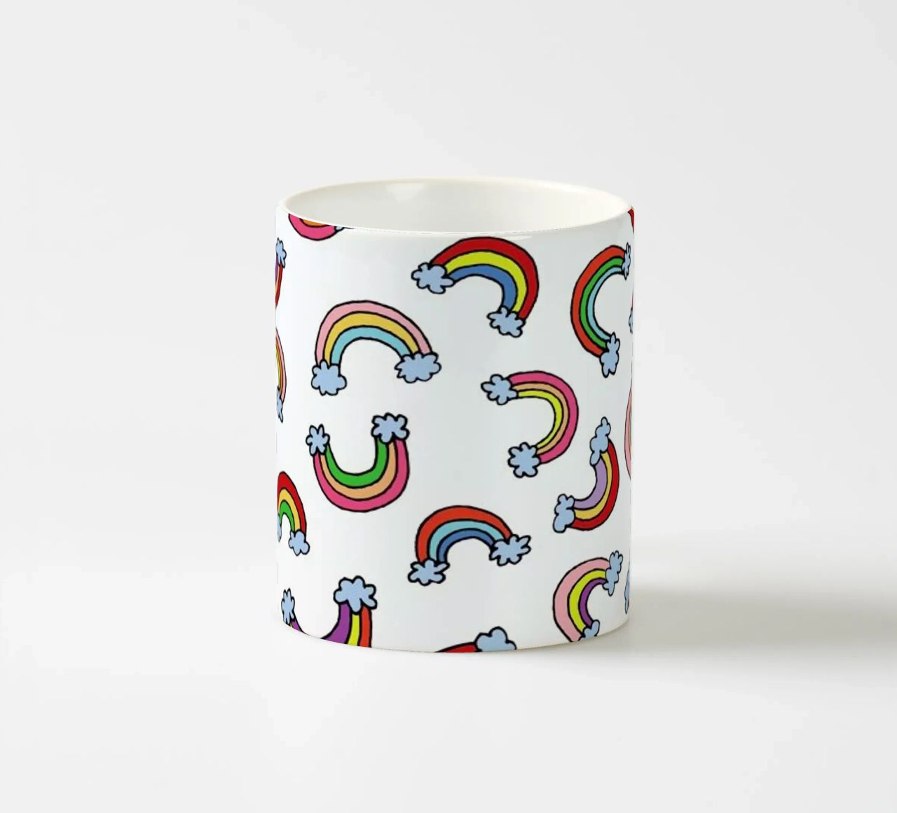 Rainbow Pattern tazza in ceramica da KP Design