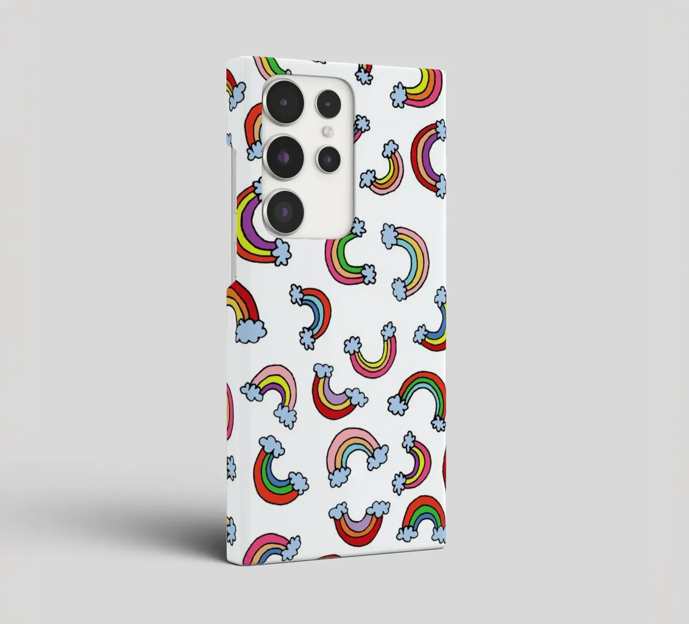 Rainbow Pattern samsung phone case by KP Design