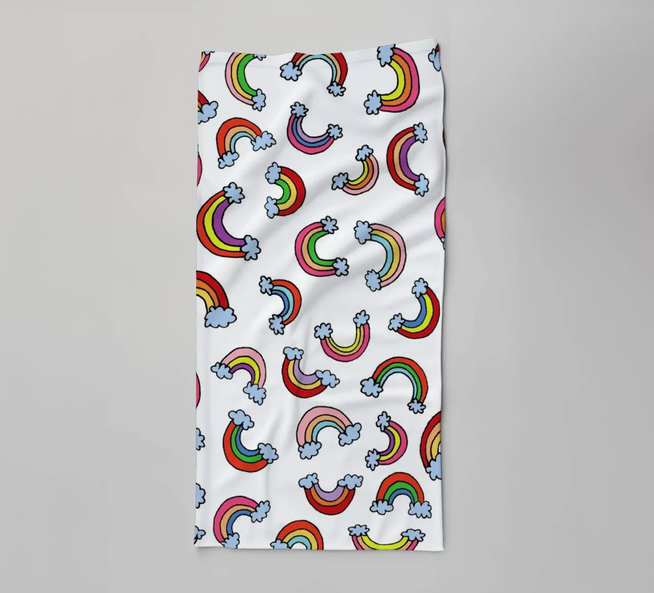 Rainbow Pattern asciugamano da bagno da KP Design
