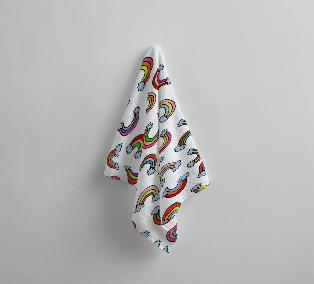 Rainbow Pattern asciugamano da bagno da KP Design