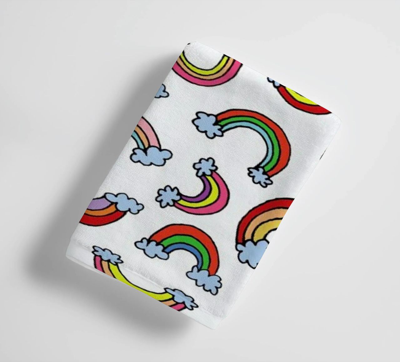 Rainbow Pattern asciugamano da bagno da KP Design