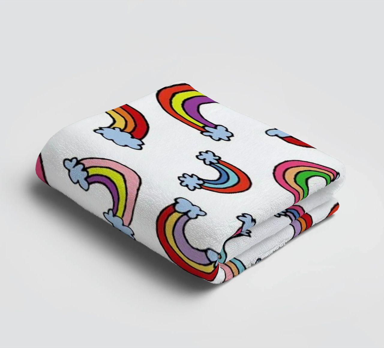 Rainbow Pattern asciugamano da bagno da KP Design