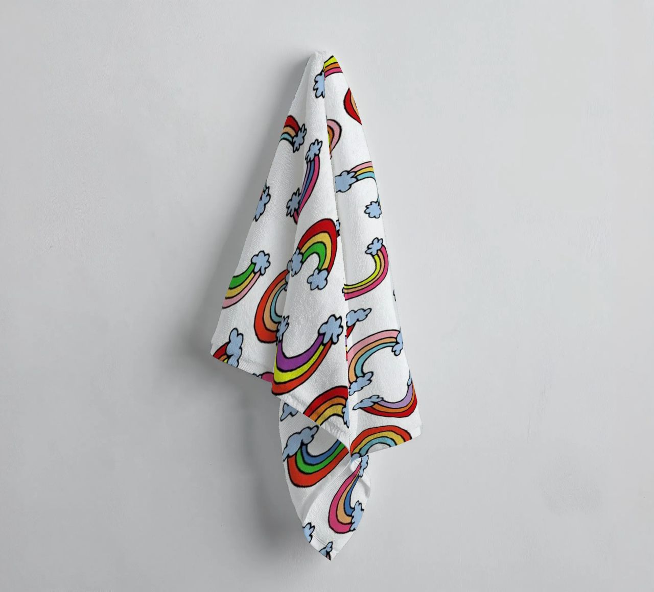 Rainbow Pattern asciugamano da bagno da KP Design