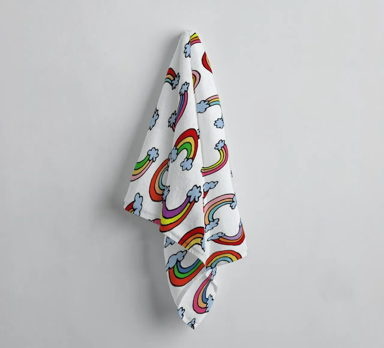 Rainbow Pattern asciugamano da bagno da KP Design