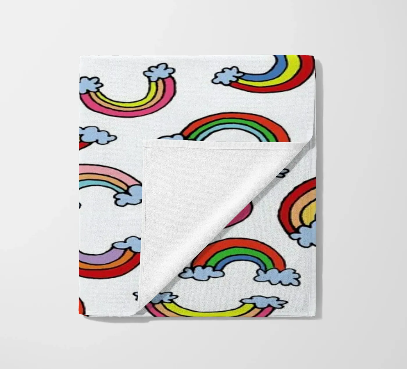 Rainbow Pattern Strandtuch von KP Design