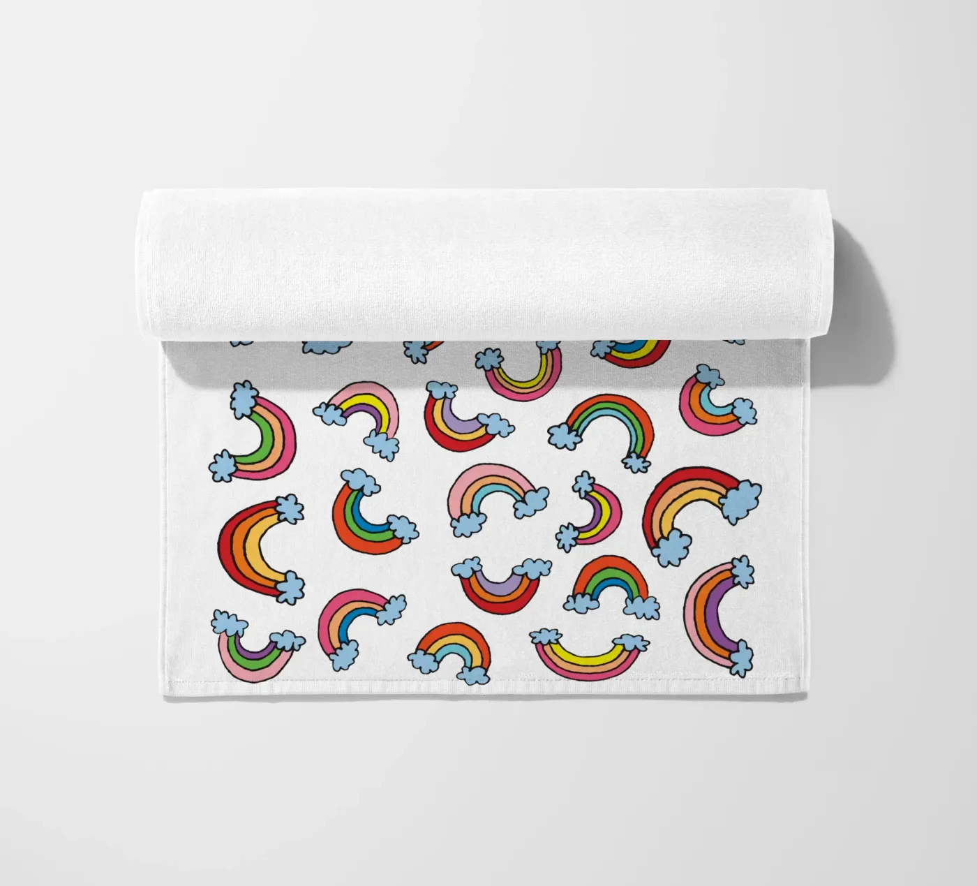 Rainbow Pattern telo mare da KP Design