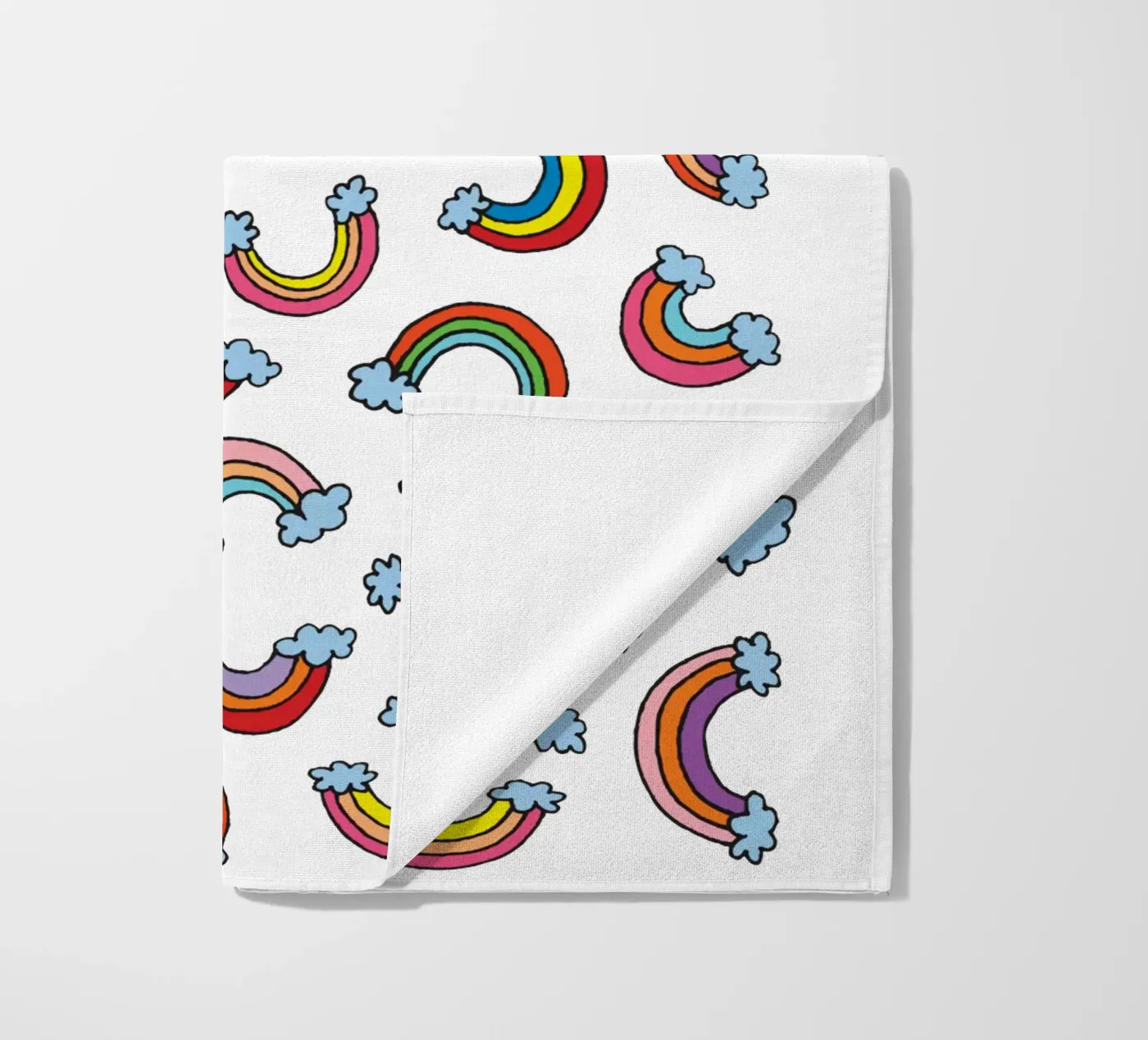 Rainbow Pattern telo mare da KP Design
