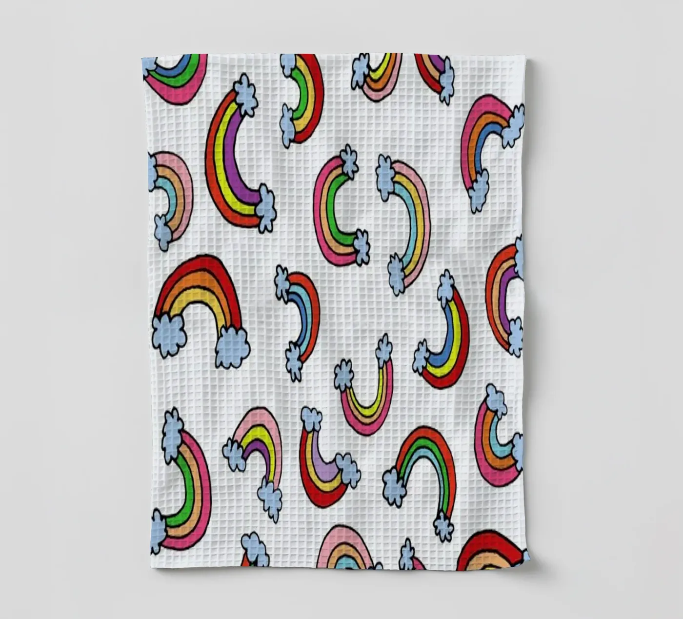 Rainbow Pattern Geschirrtuch von KP Design