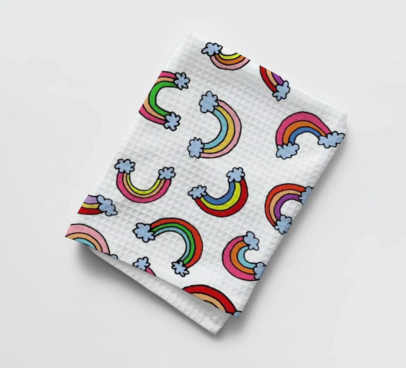 Rainbow Pattern Geschirrtuch von KP Design