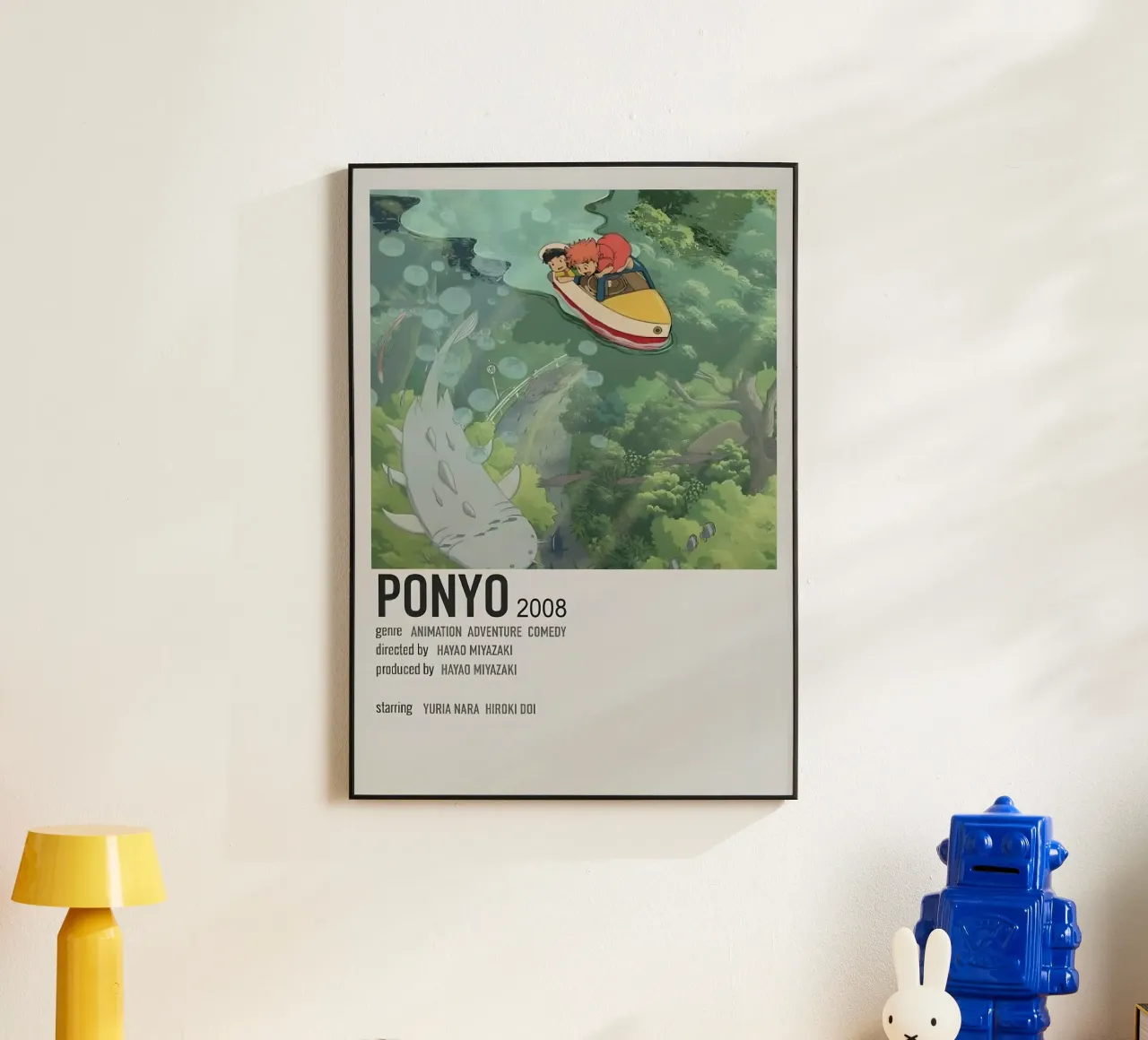 PONYO 2008 alluminio dibond da Totoya