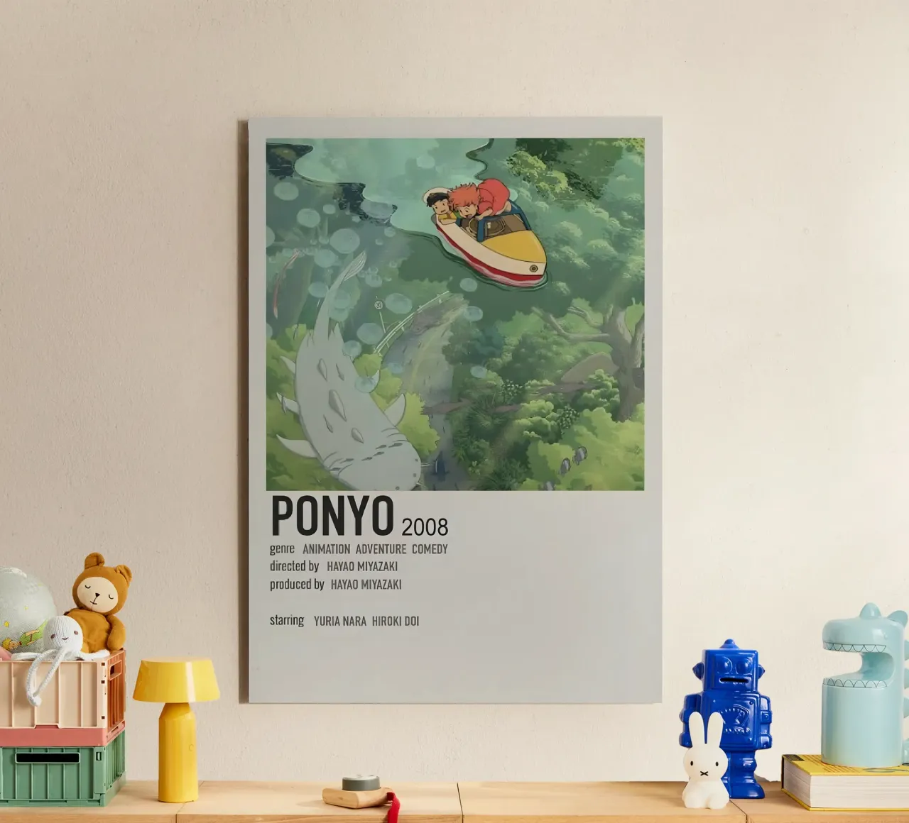 PONYO 2008 alluminio dibond da Totoya