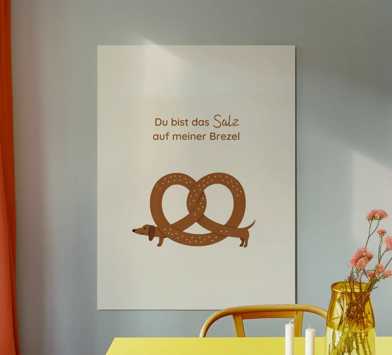 Brezn Dackel carta hahnemühle da Made in Bavaria
