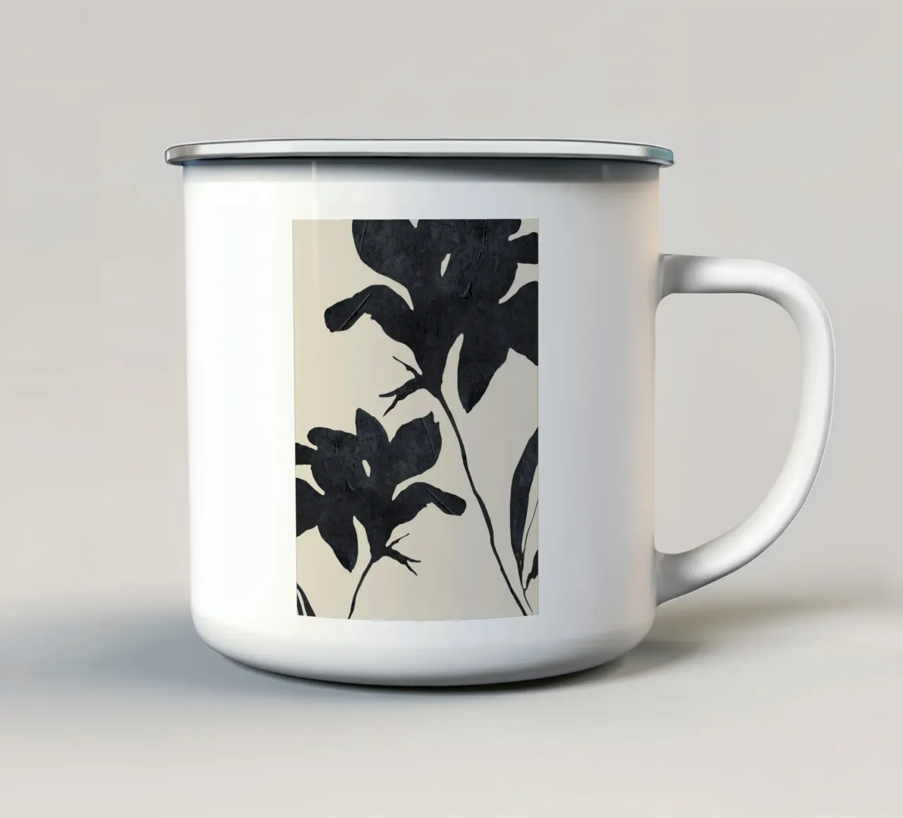Fiori in ombra tazza in smalto da ThingDesign