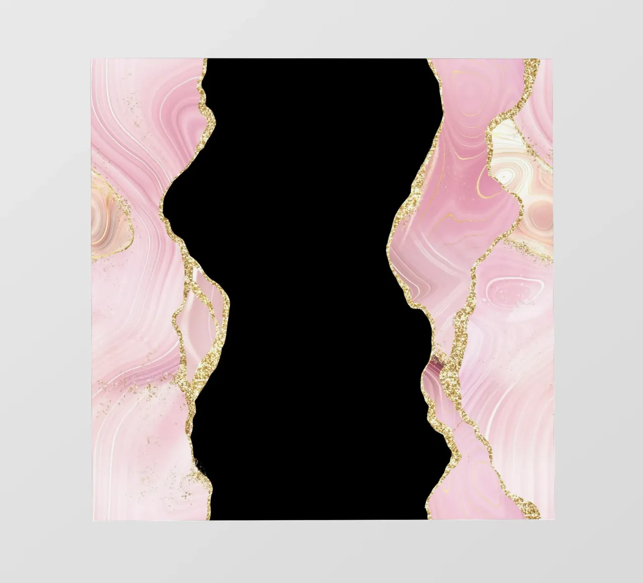 Agata glitterata rosa e oro Texture 01 telo in pvc da Gemstone Textures