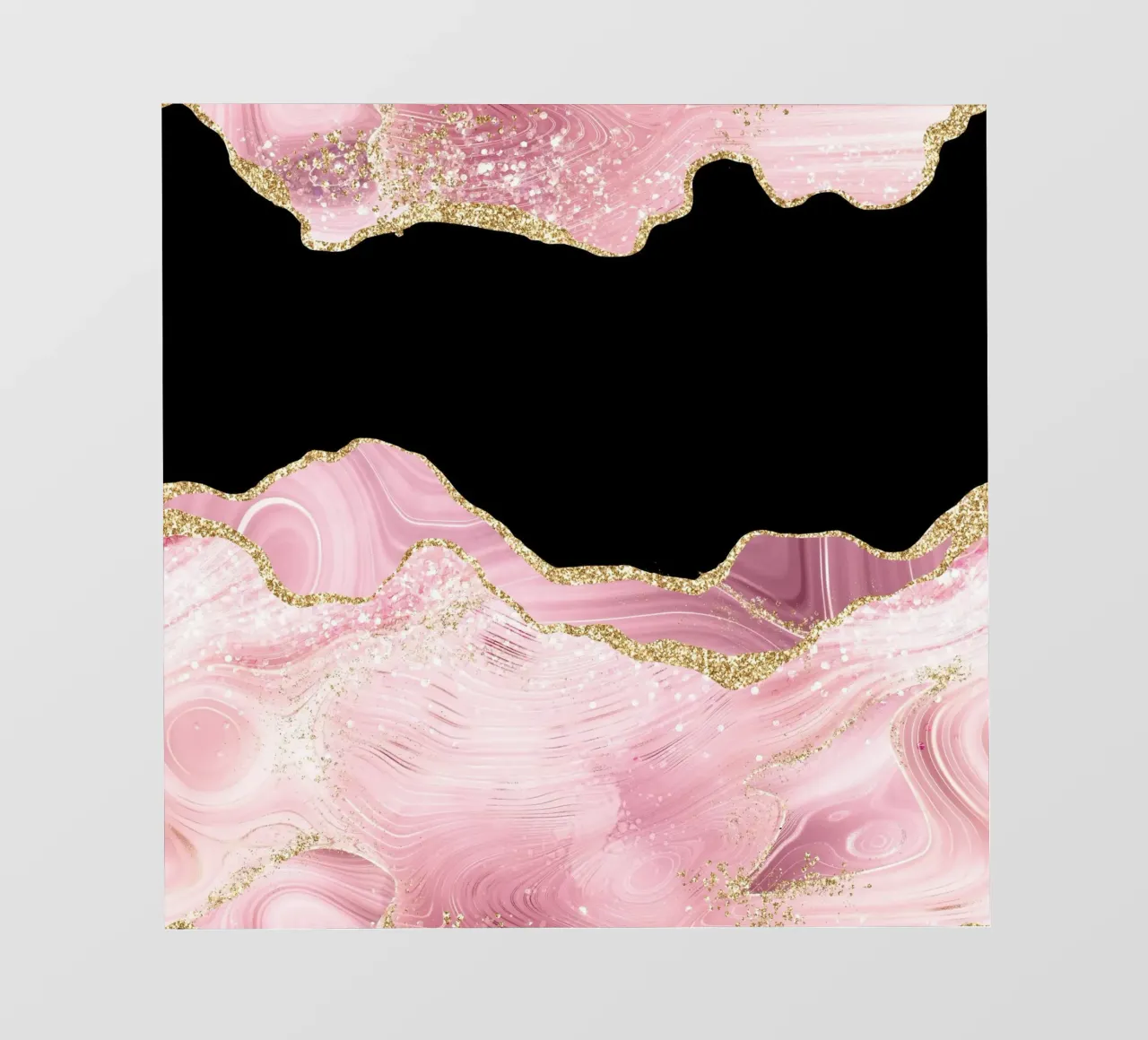 Agata glitterata rosa e oro Texture 03 telo in pvc da Gemstone Textures