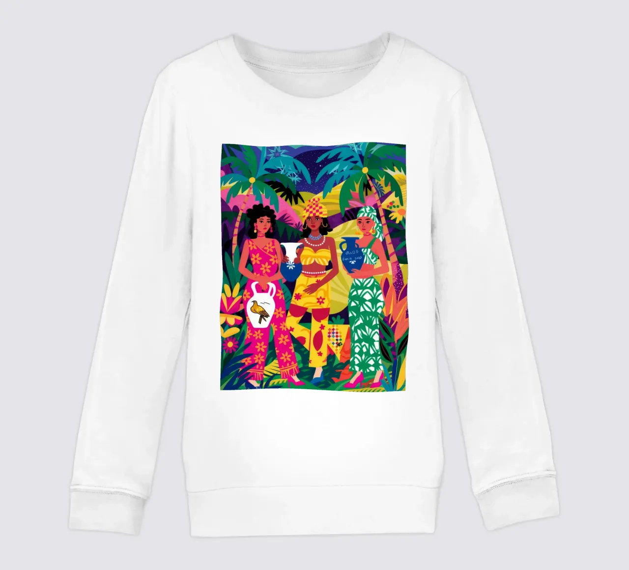 Levendige zusterschapseenheid kinder sweatshirt van Ivory Frame
