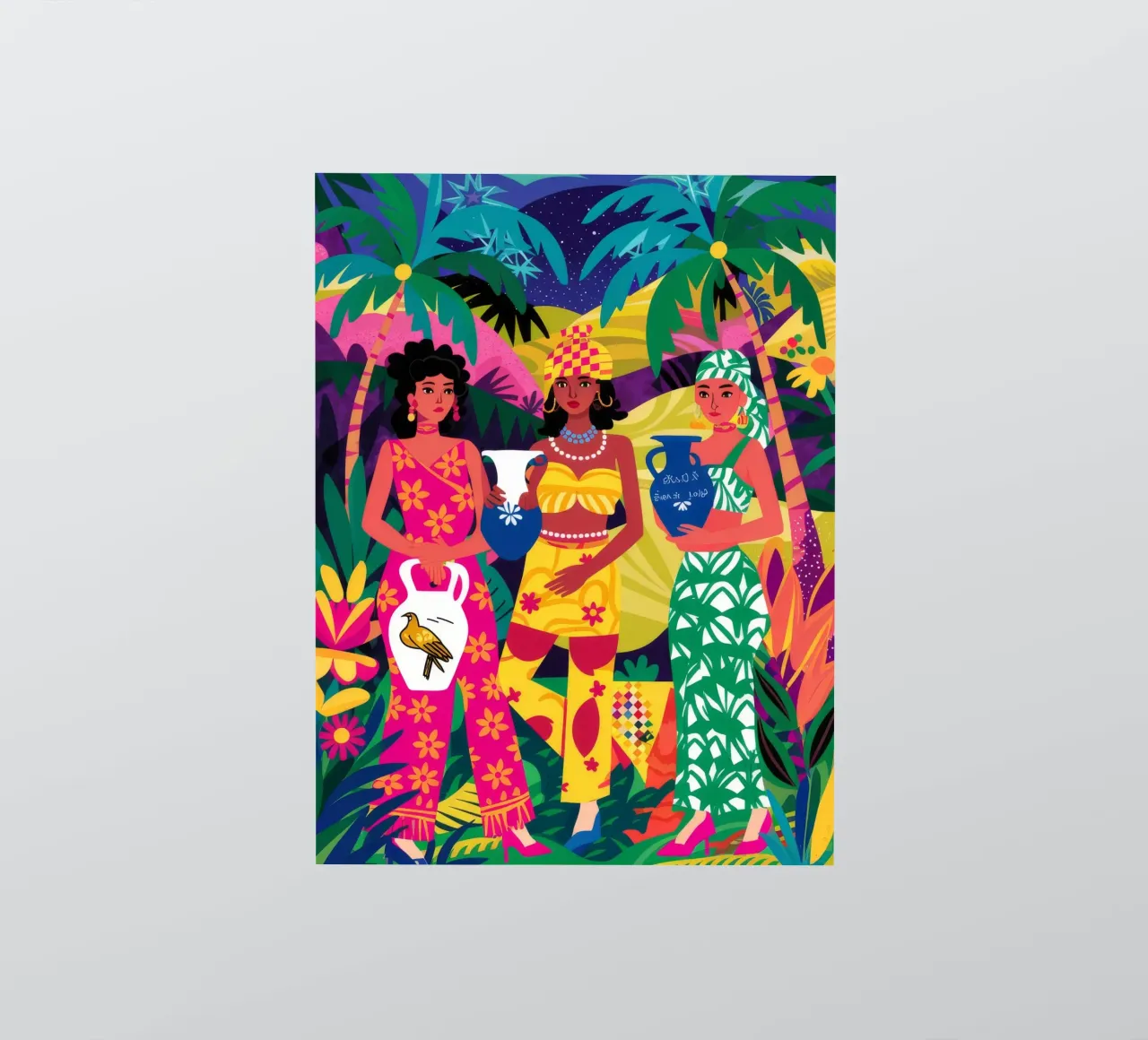 Vibrant Sisterhood Unity sticker by Ivory Frame