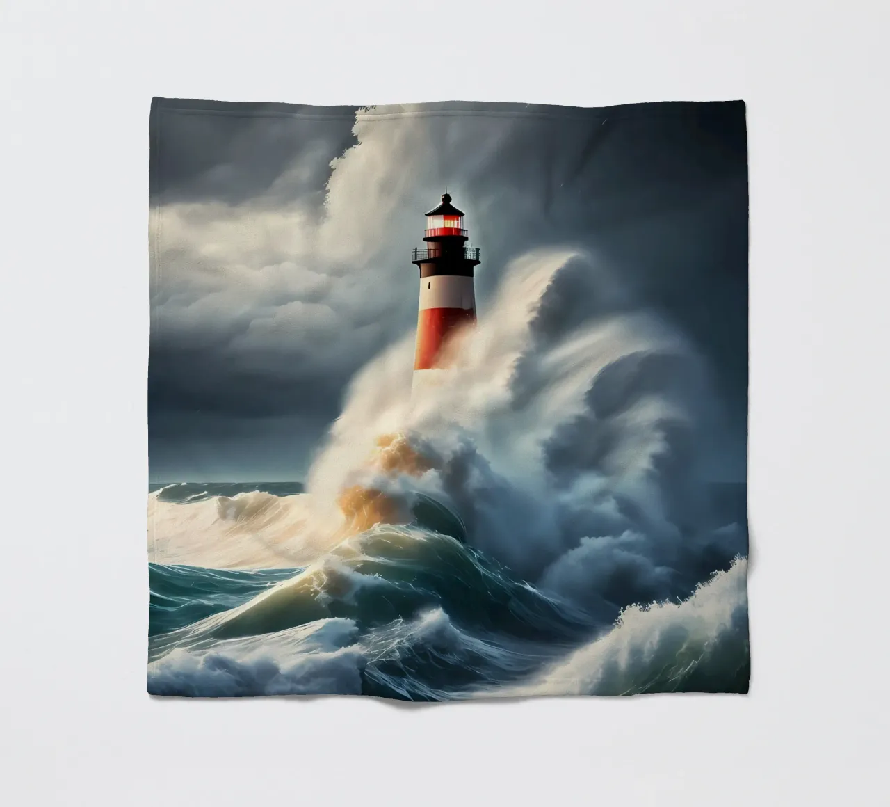 Raue See coperta in pile da kosinsart.gallery
