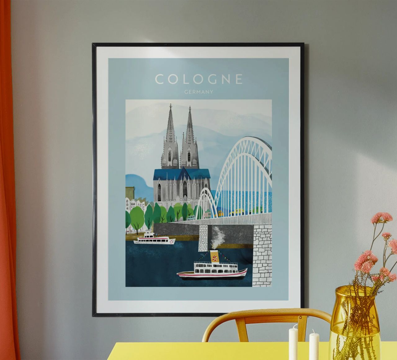 Köln Köln Poster von DYDesign