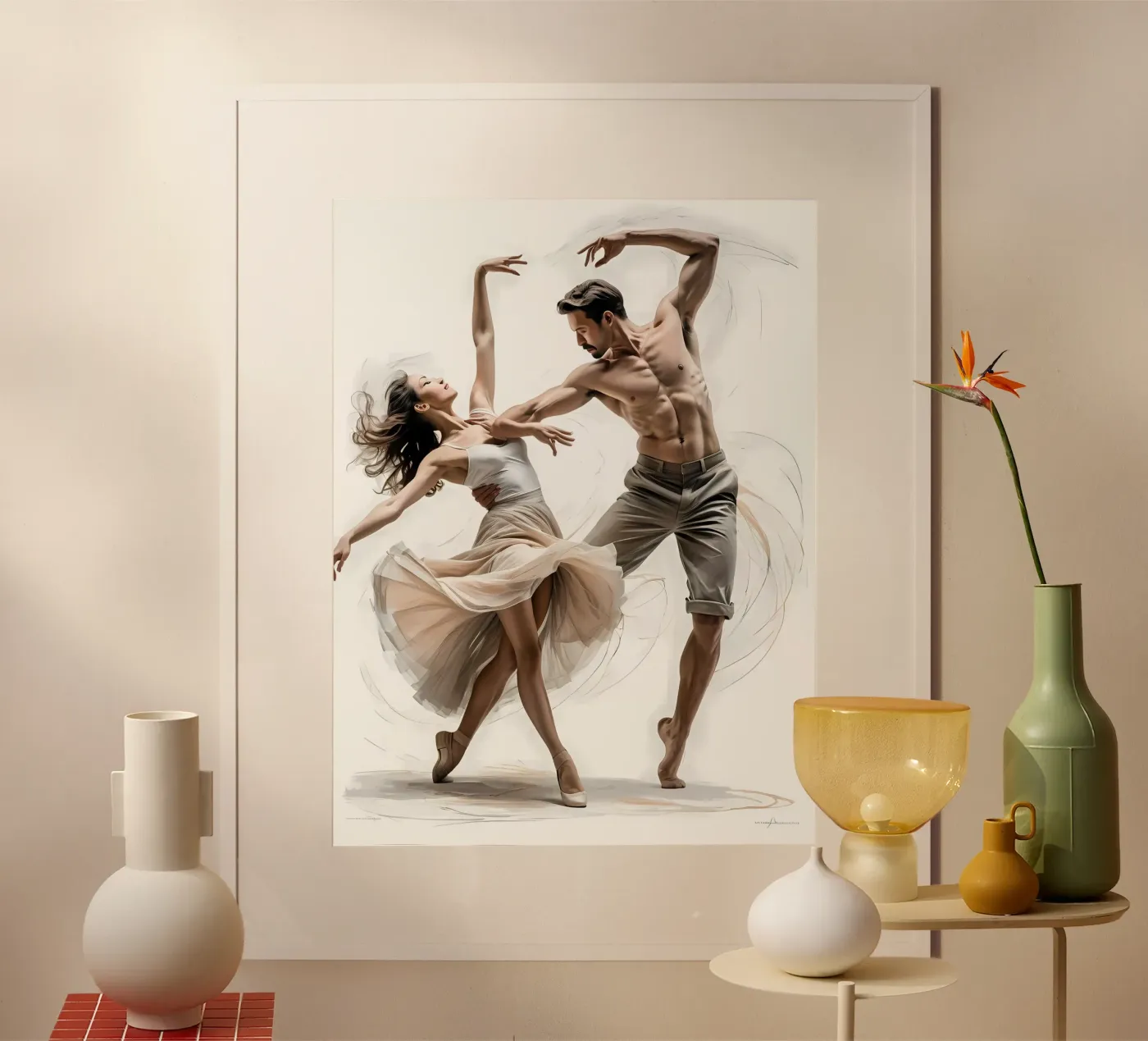 Tanz Poster von kosinsart.gallery1