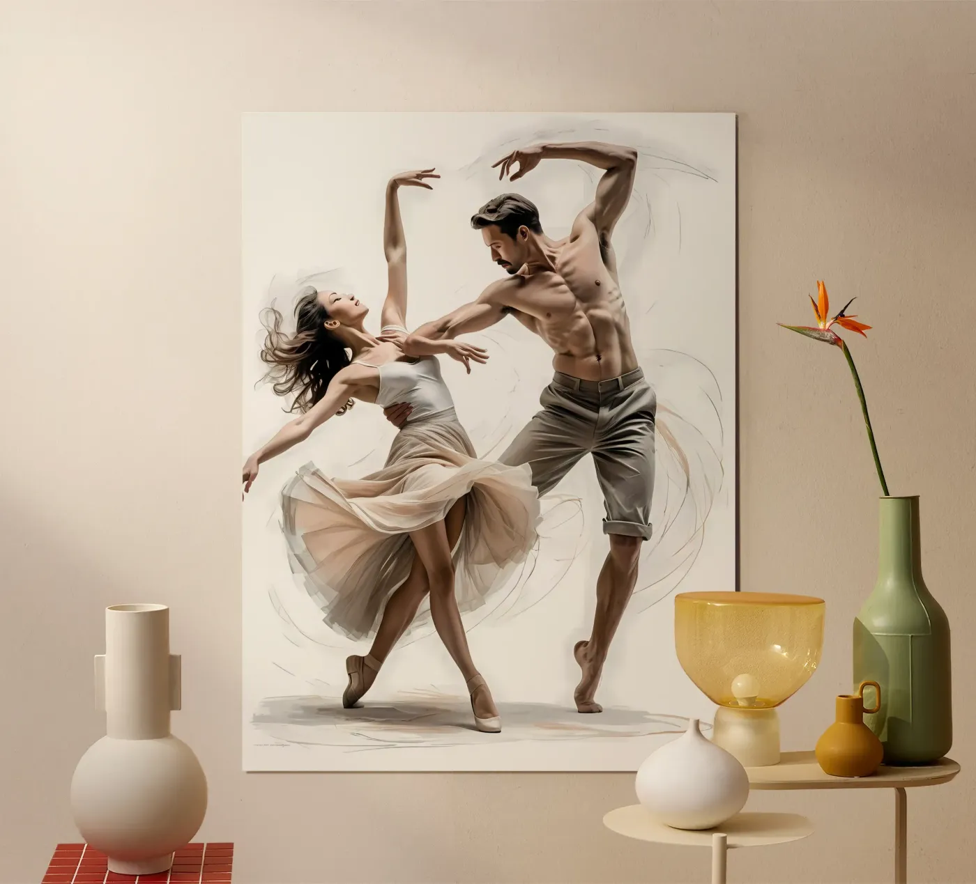 Tanz Poster von kosinsart.gallery1