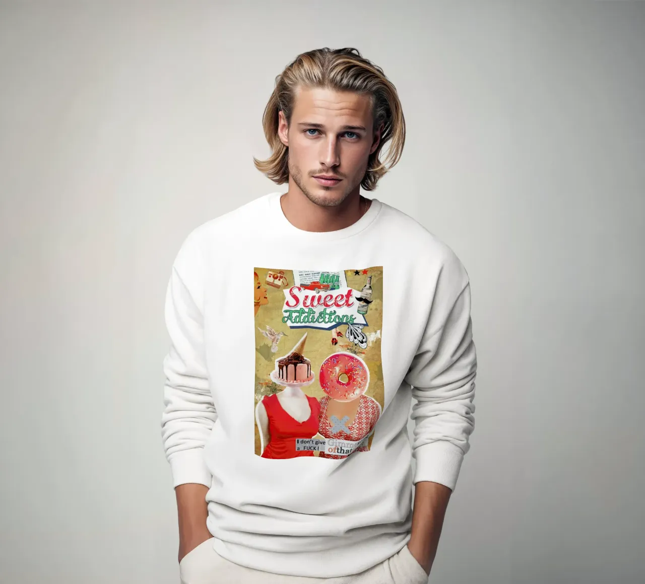Sweet Addictions felpa da Design by Soph