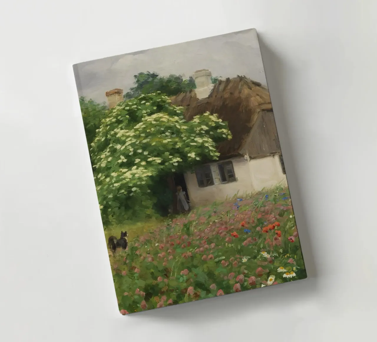 Hans Andersen Brendekilde:  Fattoria con prato fiorito diario da ARTOTHEK