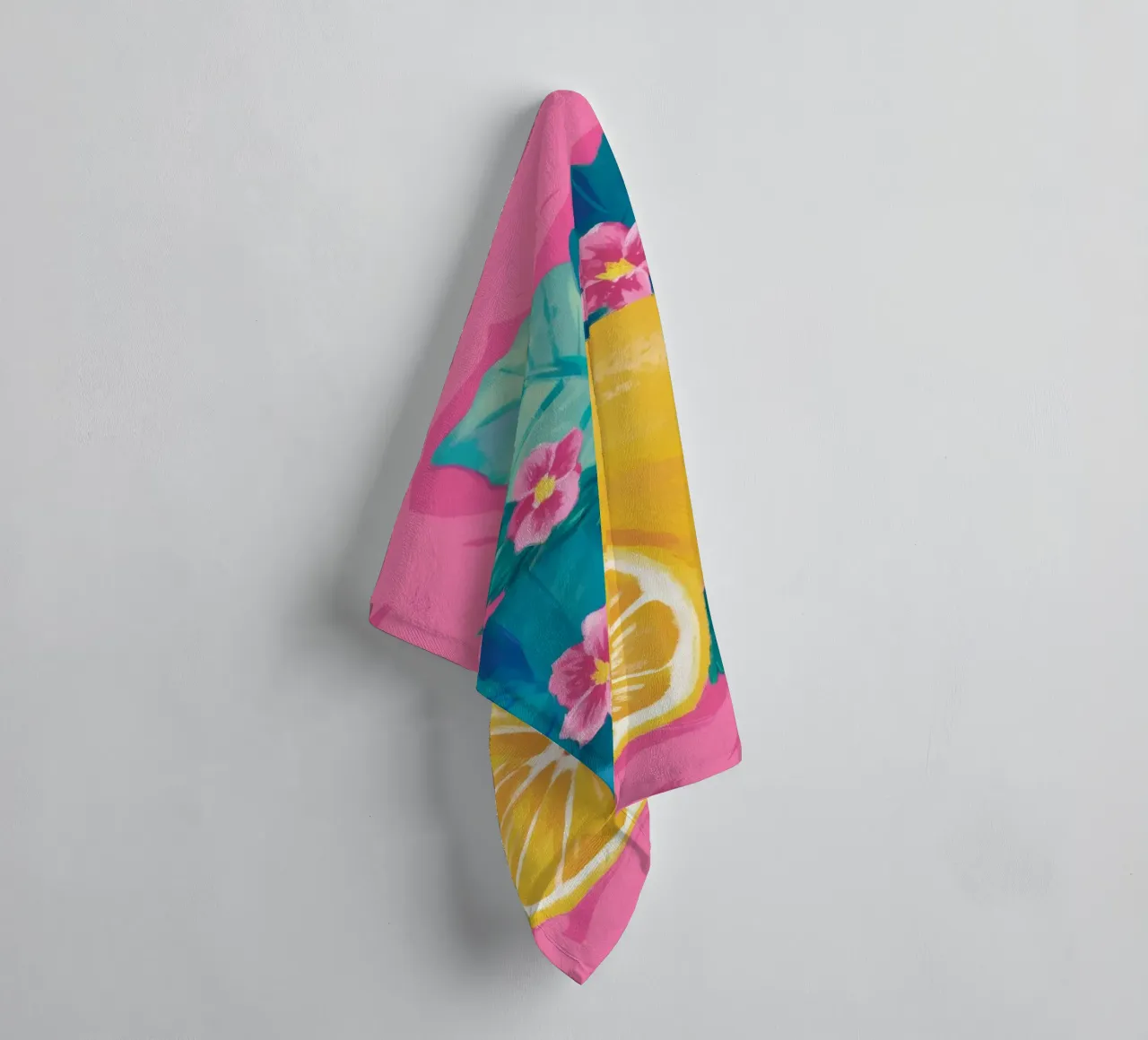 Freschezza dei fiori di agrumi asciugamano da bagno da Ivory Frame