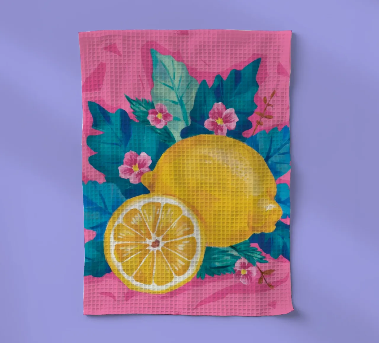 Freschezza dei fiori di agrumi canovaccio da cucina da Ivory Frame