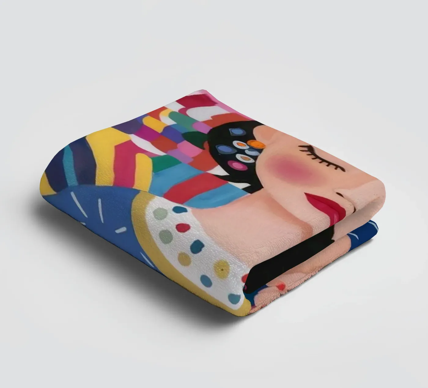 Prayerful Pattern Reverence towel by Ivory Frame