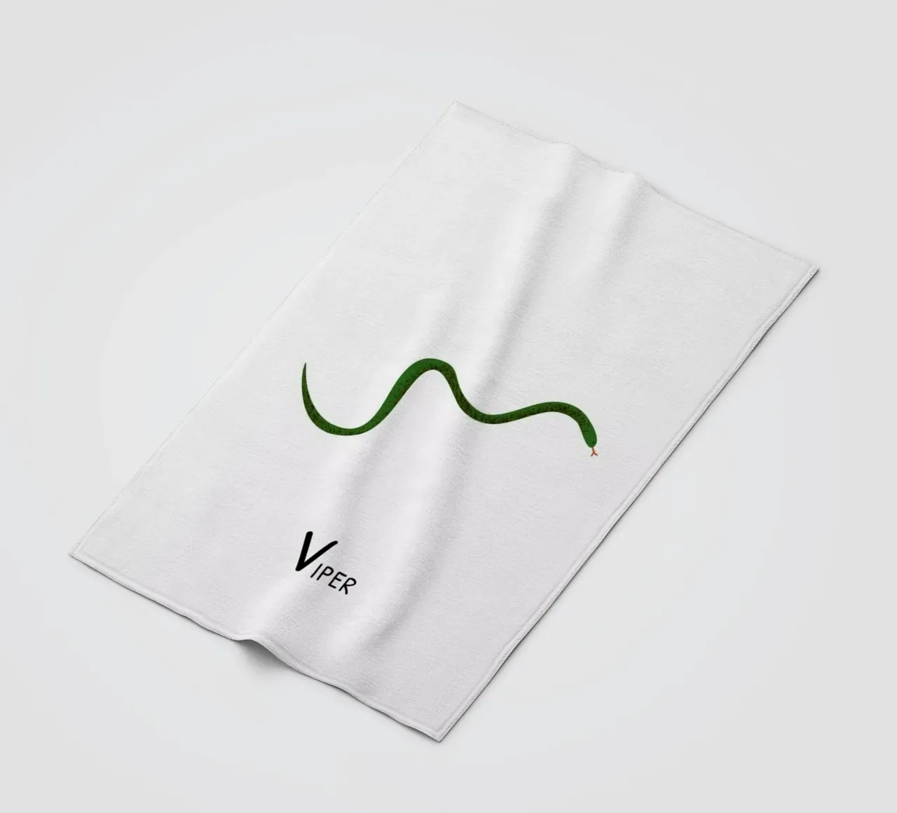 Viper coperta in pile da Little Flourishes