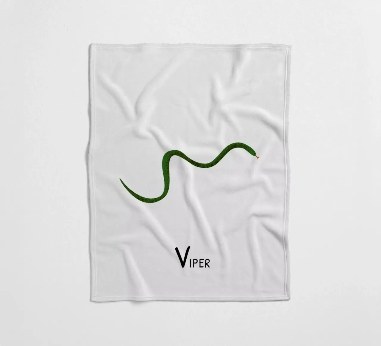 Viper coperta in pile da Little Flourishes