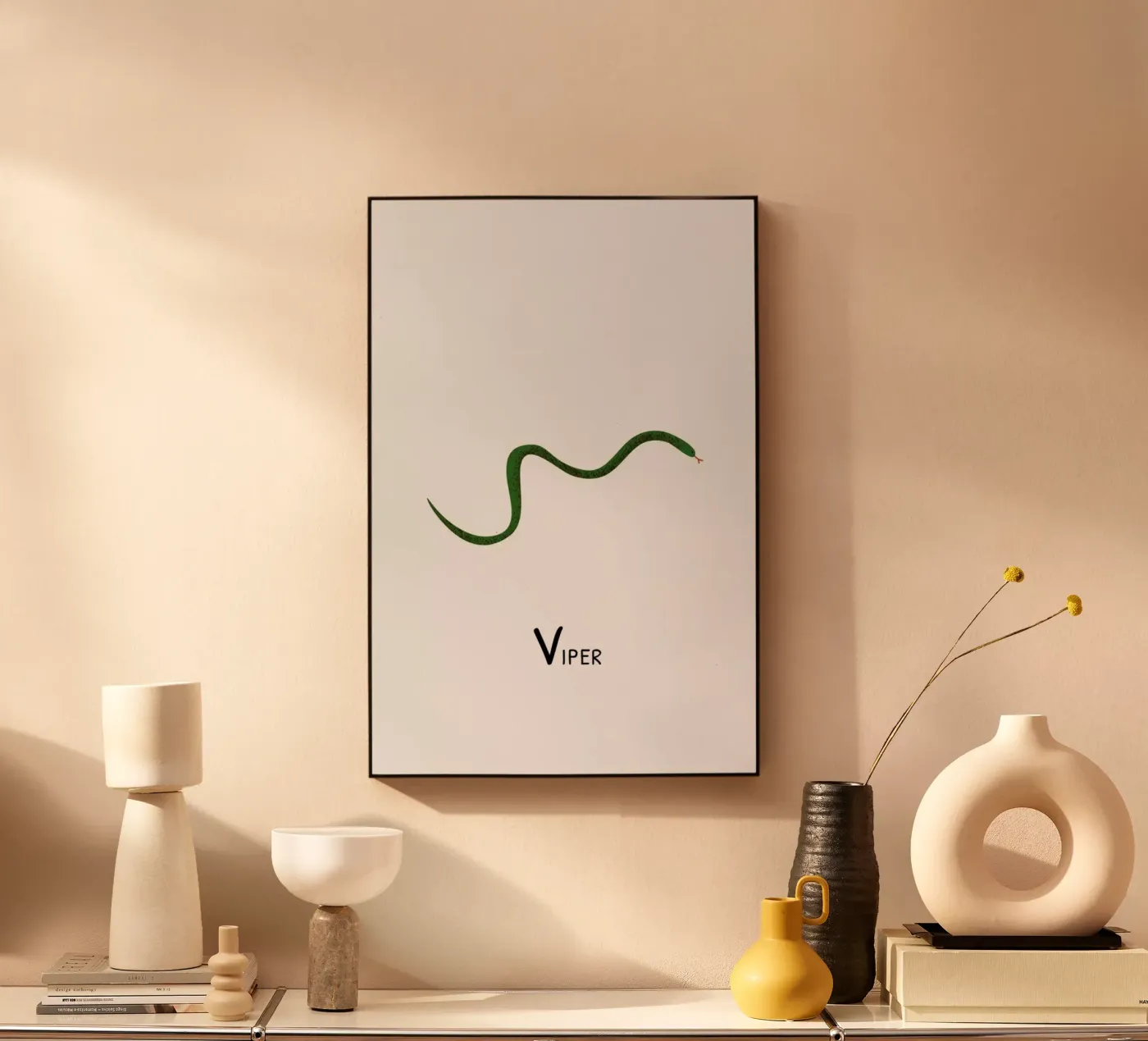 Viper alluminio dibond da Little Flourishes