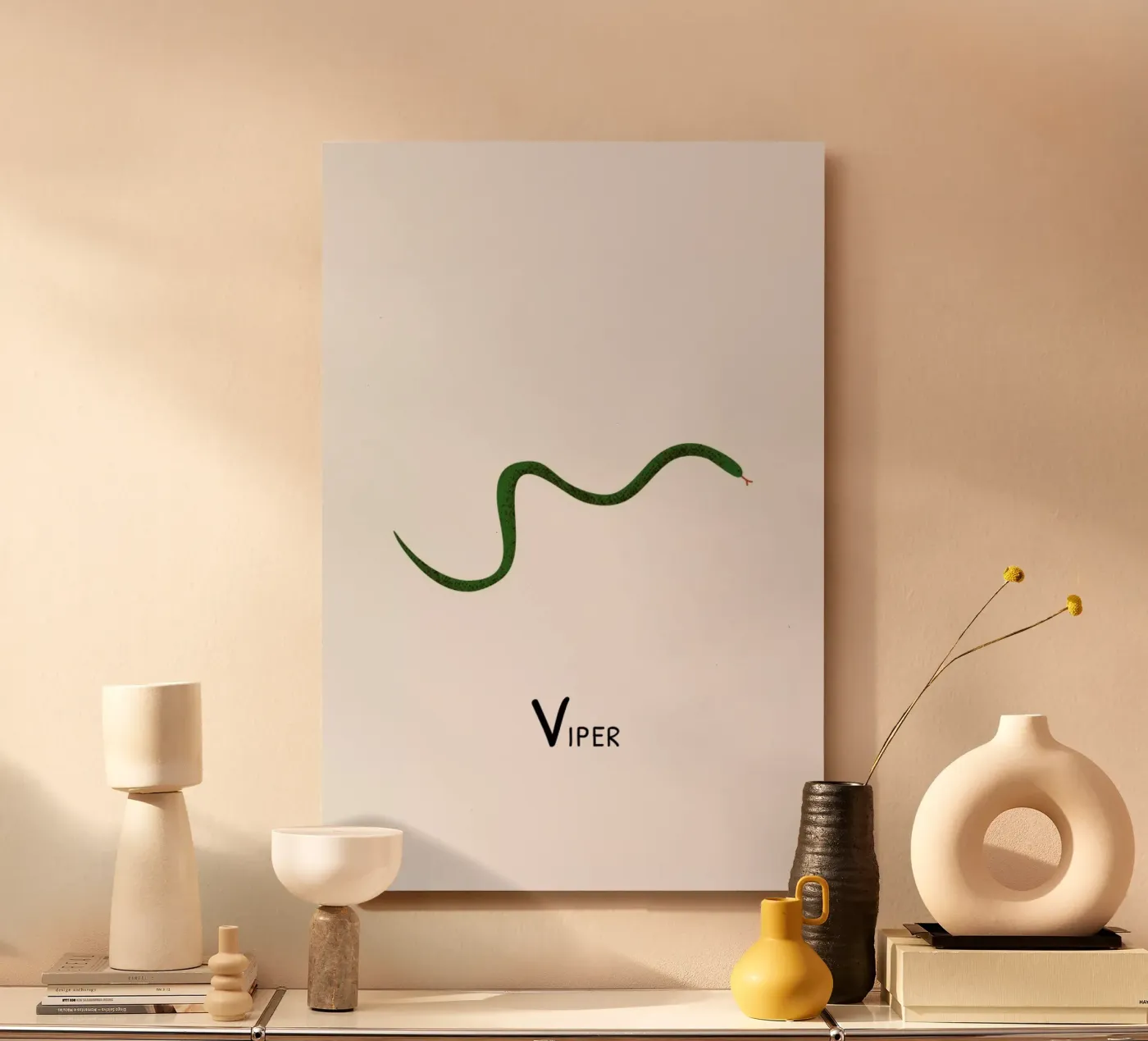 Viper alluminio dibond da Little Flourishes