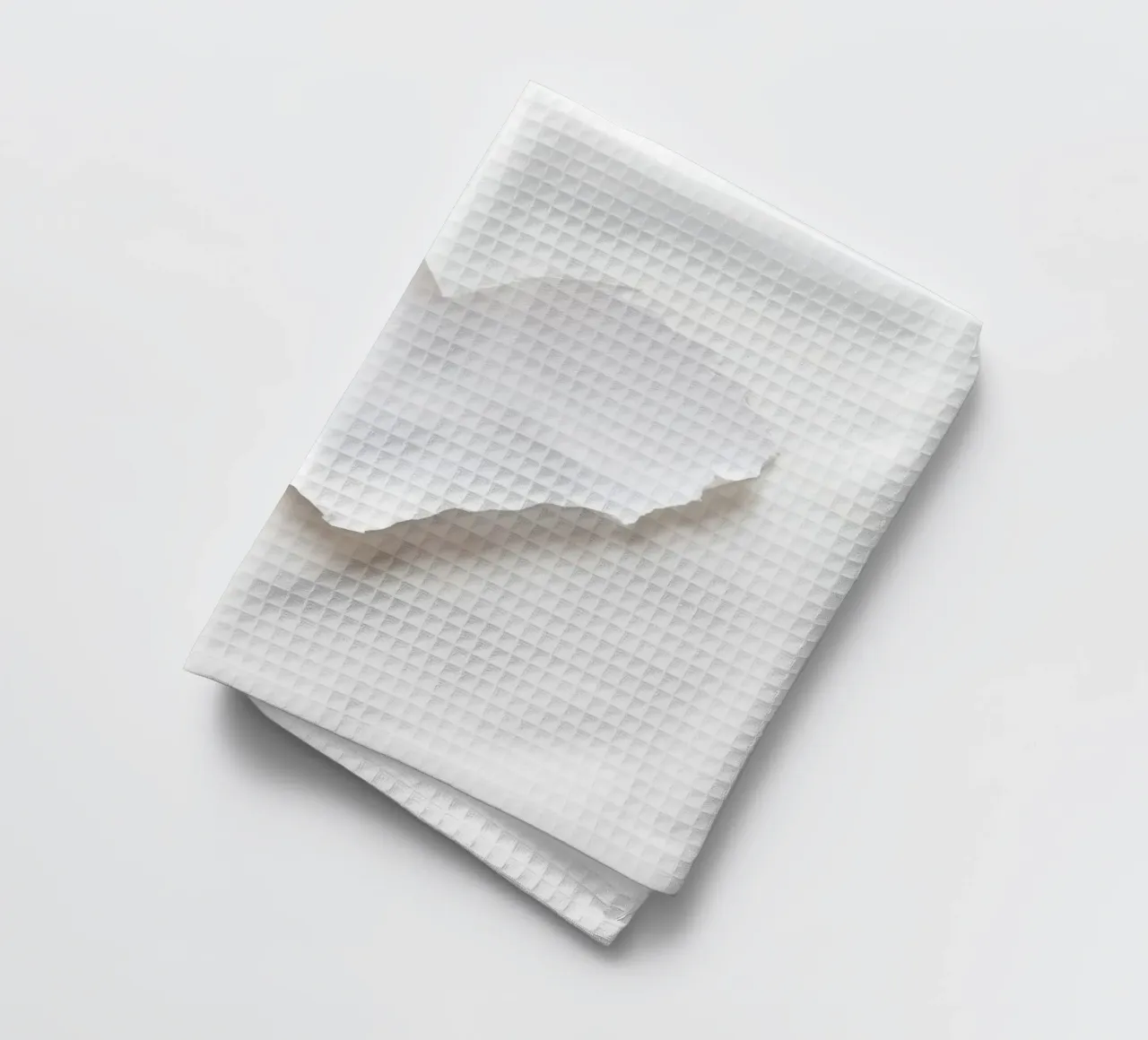 Un cœur en papier | Technique mixte torchon de Autofocus