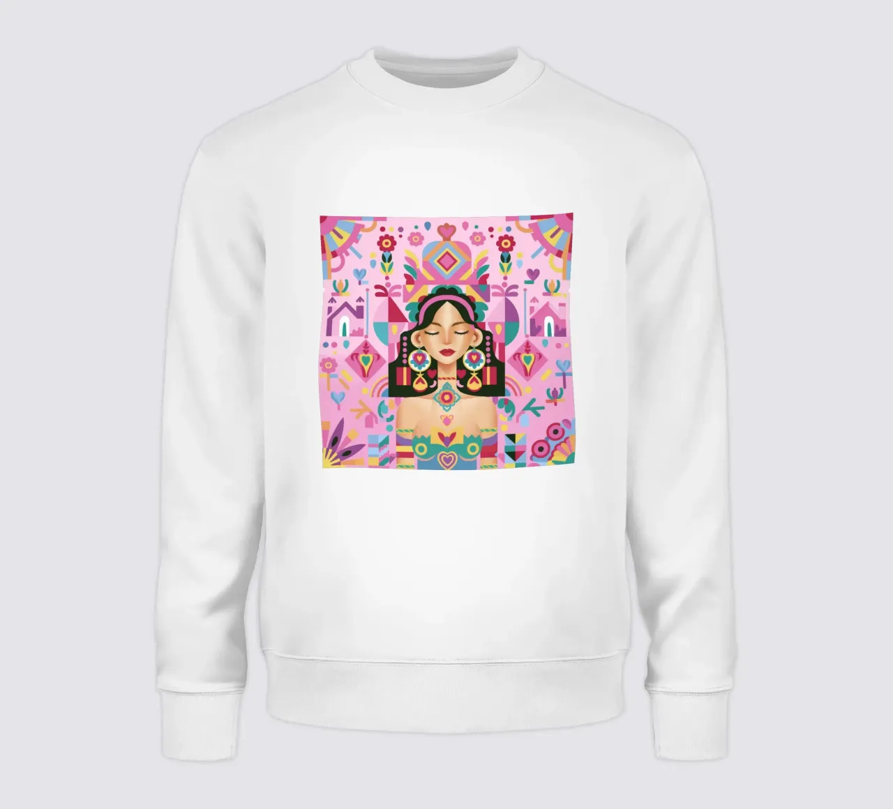 Fusione di persone modellate felpa da Ivory Frame