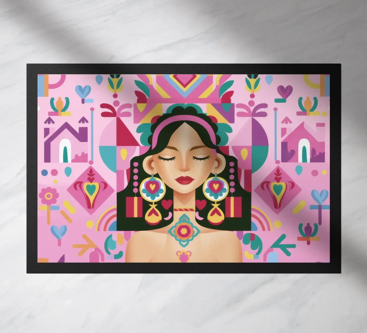 Fusione di persone modellate zerbino da Ivory Frame