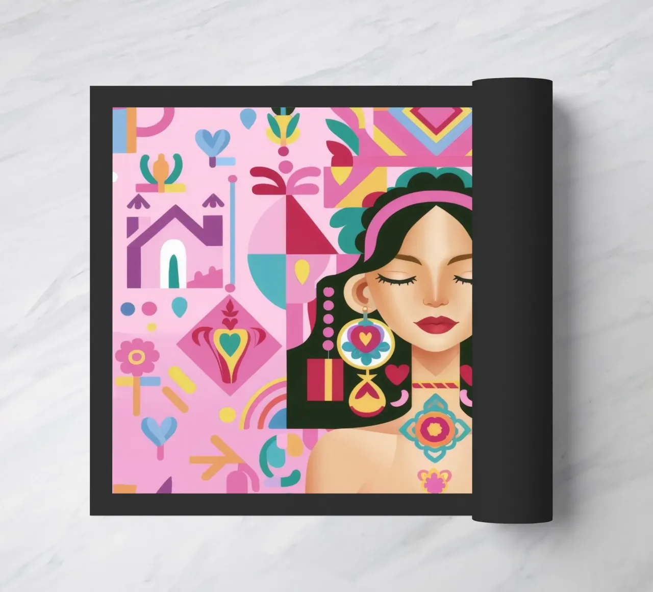 Fusione di persone modellate zerbino da Ivory Frame