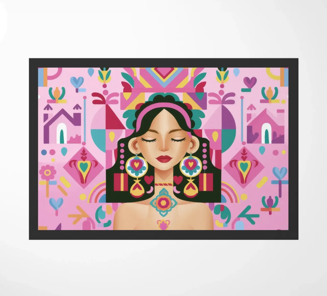 Fusione di persone modellate zerbino da Ivory Frame