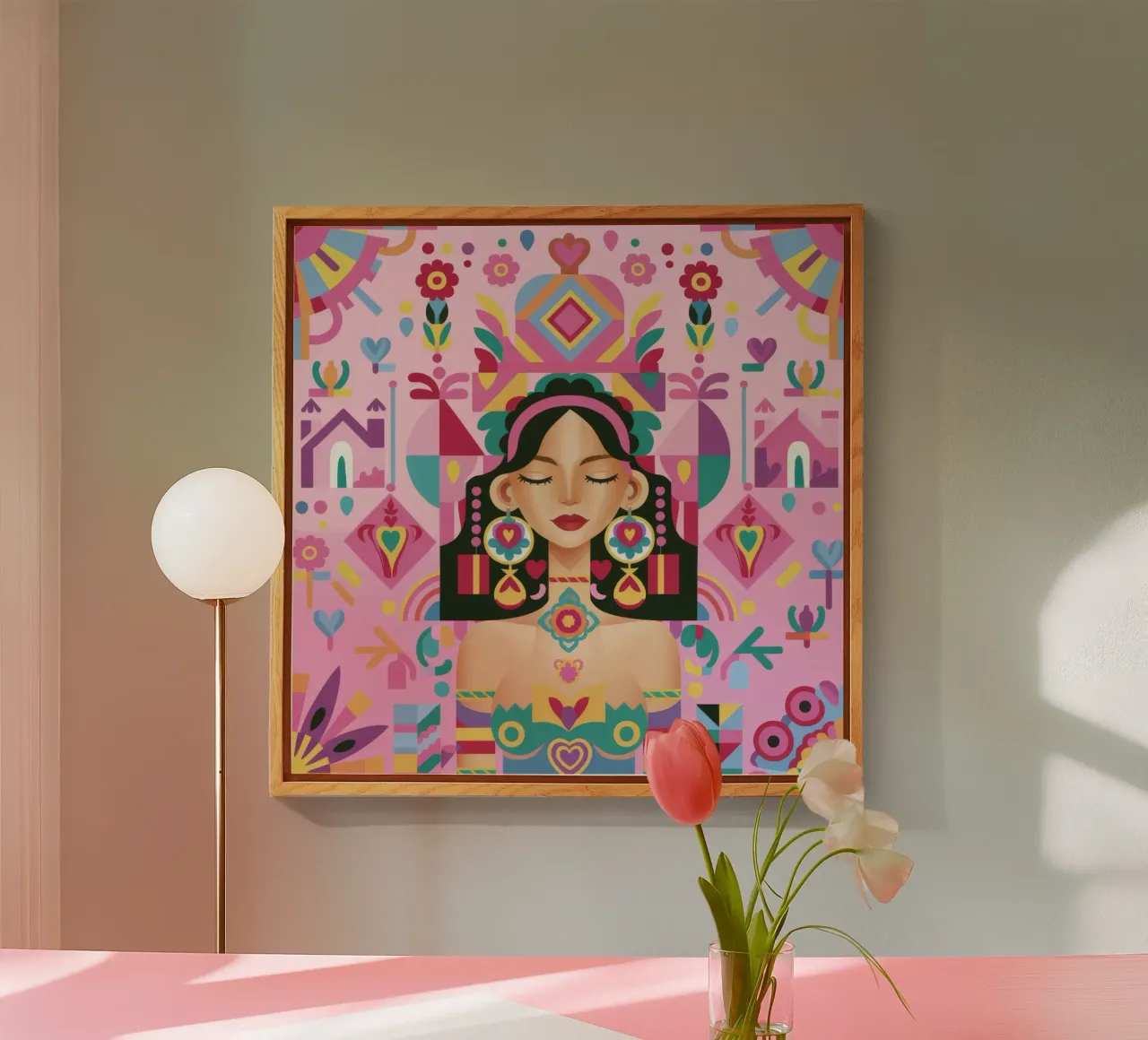 Fusione di persone modellate plexiglass da Ivory Frame