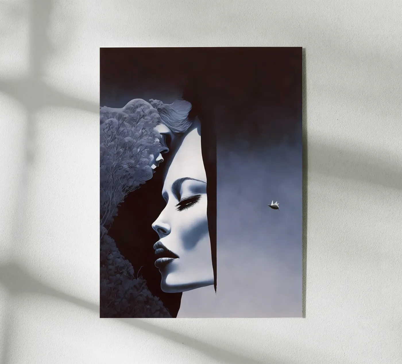 Schwarzer Spalt plexiglass da kosinsart.gallery1